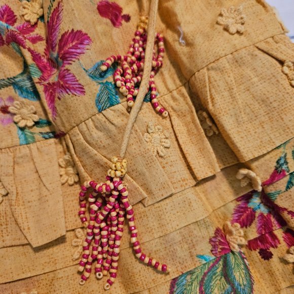 FARM Rio Yellow Floral Mini Skirt - Picture 4 of 5